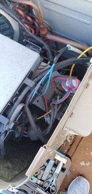 Split A/C getting diagnosed