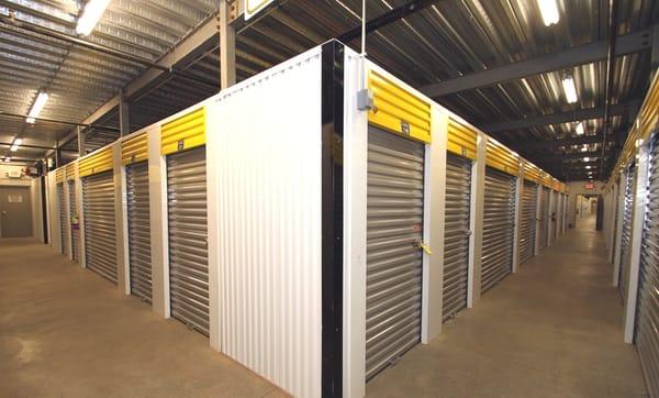 Air conditioned and heated storage units at Safeguard Self Storage.