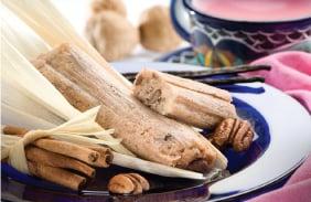 Dessert Cinnamon & Pecan Tamales (Perfect with coffee or a cup of Hot Chocolate)