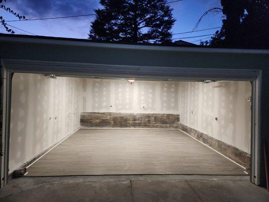 renovated old garage