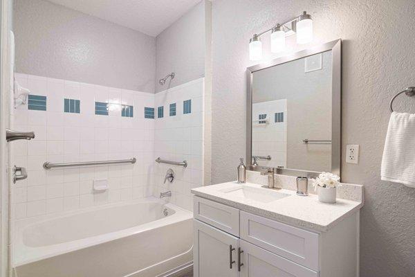 The Asher at Sugarloaf Lawrenceville Ga Apartments modern bathroom