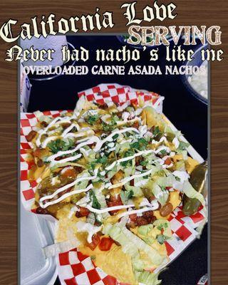 Overloaded Carne Asada Nachos