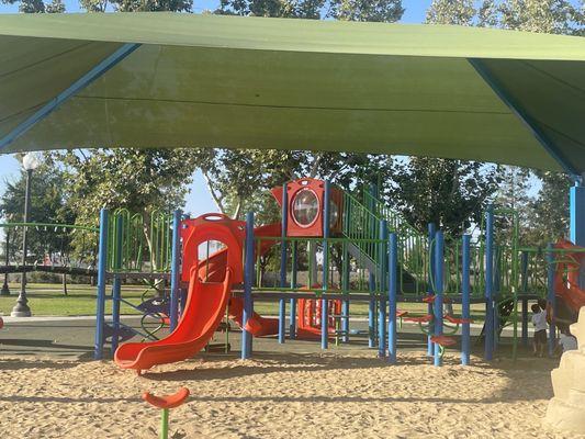 Shaded play area