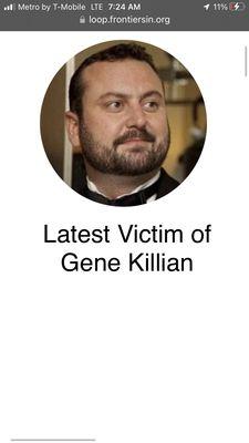 With Gene's ties to law enforcement and the underworld, you'll find no better lawyer to help commit Estate Fraud.