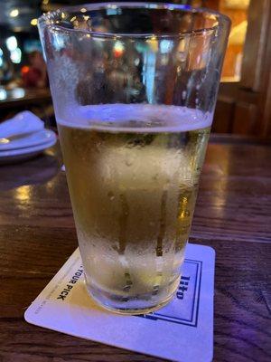 $2 domestic beer during Happy Hour