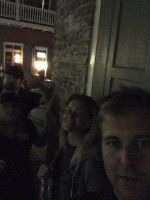 Haunted City tour #selfie