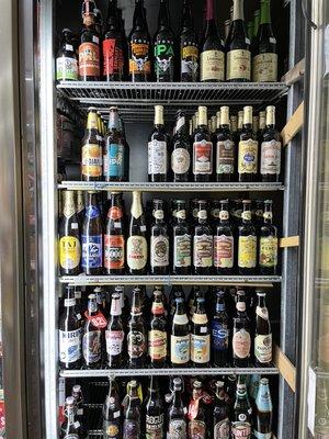 Refrigerated craft beers