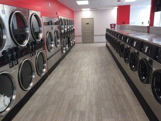 Lots of big dryers