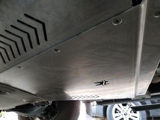 Miller CAT guard installed at Advanced Muffler