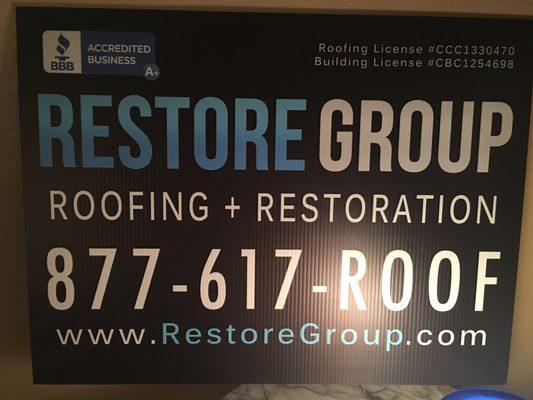 Restore Group Roofing + Restoration