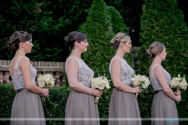 Bridesmaids. Done by Lillian Self