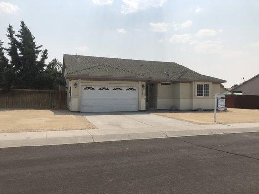 SOLD! Fernley, NV - Oct 2020