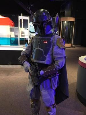 Boba Fett was spotted at Otronicon.