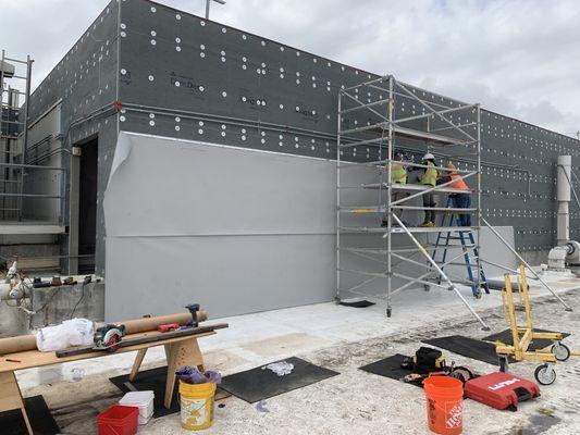 Building N239 Exterior Enclosure