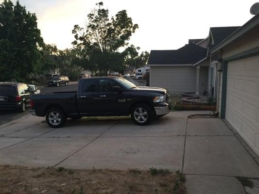 Here's what a real rental truck looks like Hertz!