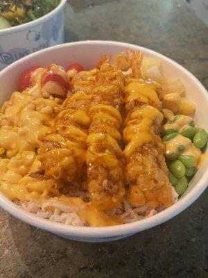 Shrimp Tempura Bowl