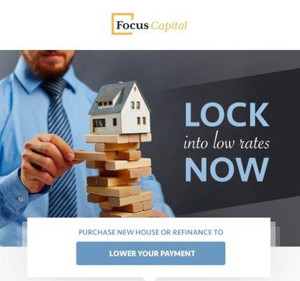 Lock in Low Rates NOW