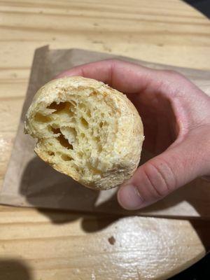 Delicious and generous size pao de queijo. $3 each