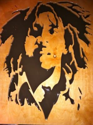 Bob Marley Cut Out