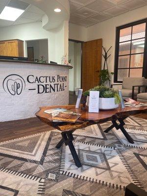 cactus point dental waiting room