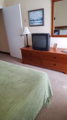 T.v in king bedroom