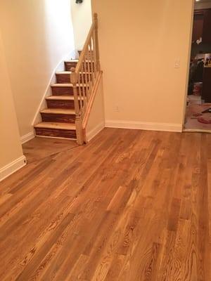 Finishing flooring