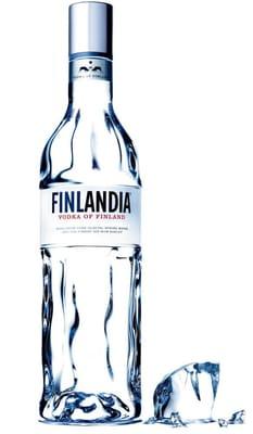 Our design of Finlandia Vodka for Brown-Forman