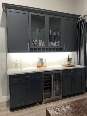 Custom bar area