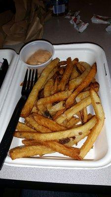 Fries with Chipotle aioli