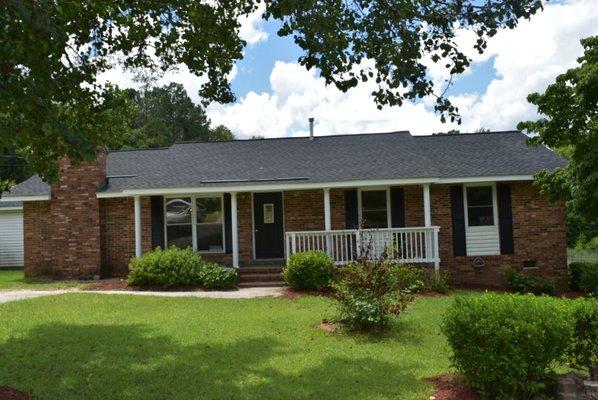 McDuffie County home on 2 acres.