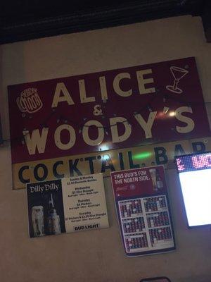 Alice & Woody's Cocktail Bar