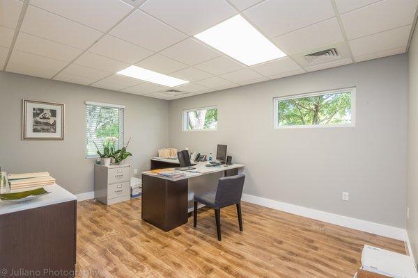 Fully renovated law office in Fort Lauderdale.