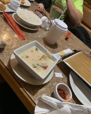 Tom Kha Soup! HIGHLY recommend