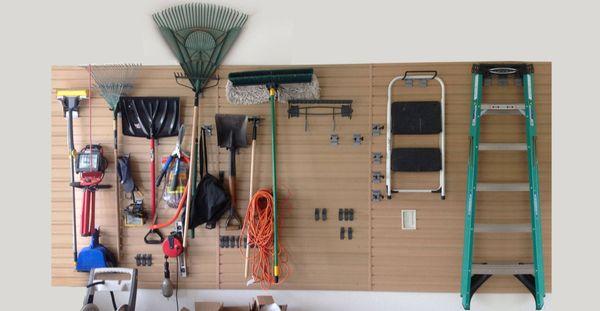 FlowWall garage organization