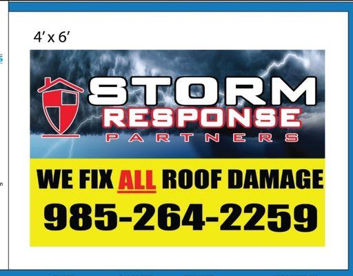 Call storm Response at 985-264-2259 the 
Roofing Professionals. https://stormrespond.com/