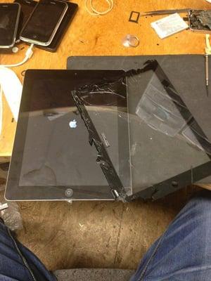 ipad 1,2,3,4..etc, can be repaired