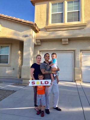 Sold to a Super Family!