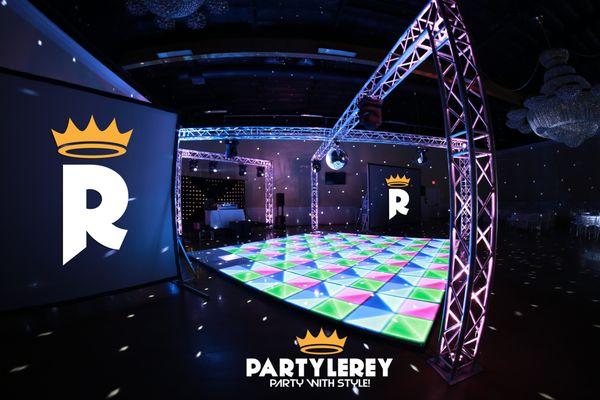 Party with Style with our full Led Dance Floor!!  Ask for details..