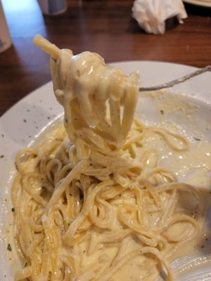 Creamy Fettuccine, Without Being Too Rich, Well Done.