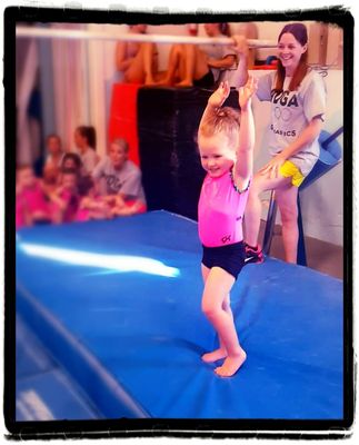 Perfect finish! Gymnastics Demo 2016