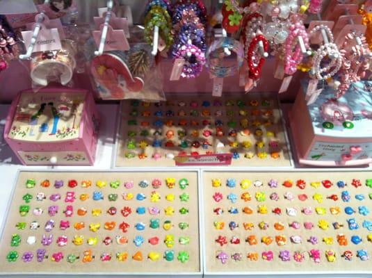 Kids accessories: hair clips, bracelets, earrings, necklaces, handbags, rings and many more :D