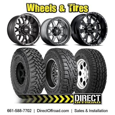 On & Offroad Tires, Mud Terrain, All Terrain, Wheels, Bead Locks, Mount & Balance, Balance Beads, Wheel Balance, Bakersfield, California