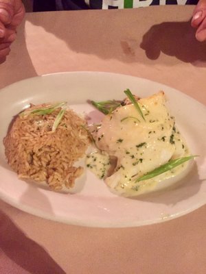 Crab stuffed Haddock