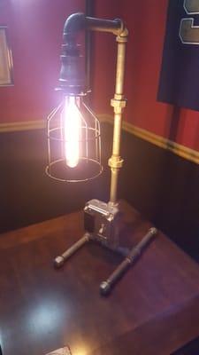 Industrial lamp.