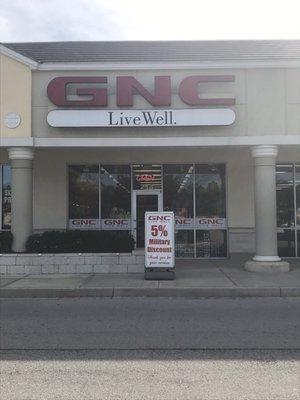 GNC Bartram Park. Family Owned and Operated. They offer a 5% discount for Police, Fire, EMS and Military