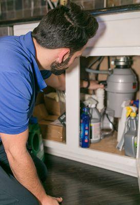 Pipe Repair Under The Sink