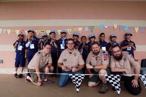 Our Pack's annual Pinewood Derby