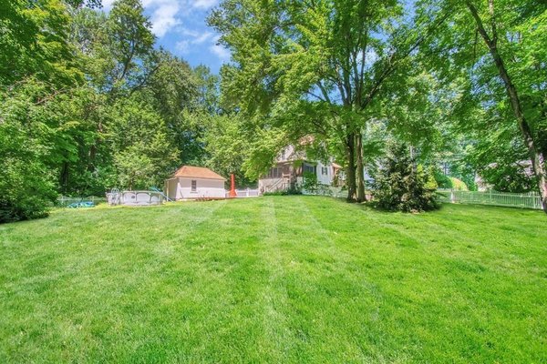 Beautiful landscape shot of one our renovated fixer-uppers near Springfield this summer.