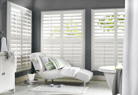 Plantation Shutters make a great impression in any room!