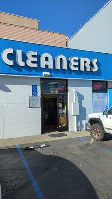 Open for dry cleaning, alterations, and more. Very friendly service.